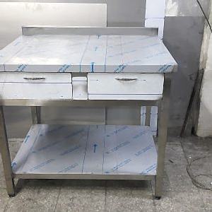 Çekmeceli Paslanmaz Tezgah