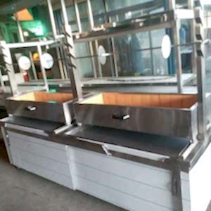 Cağ Kebabı Tezgahı