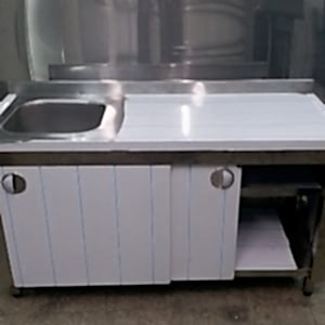 Kapalı Evyeli Tezgah