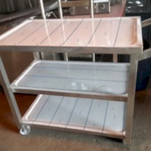 Paslanmaz Servis Arabası